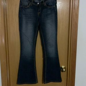 Dark Blue Denim Jeans